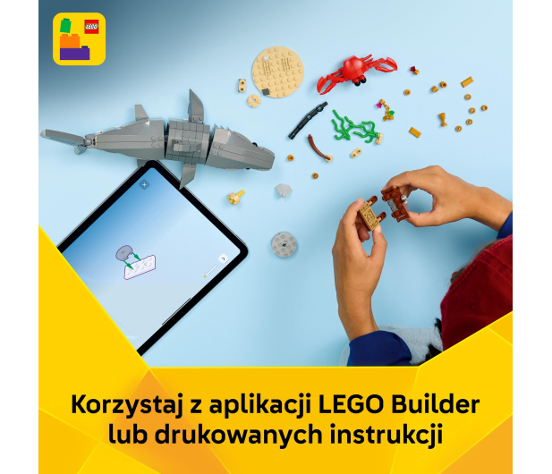 LEGO CREATOR 31381 Groźny rekin i skrzynia ze skarbem - 1473430 - zdjęcie 12